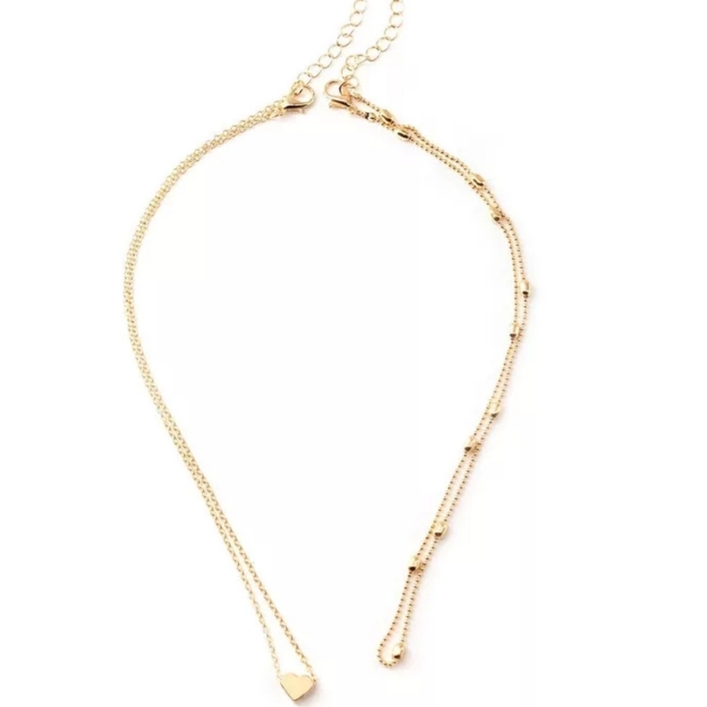 ♡Jenny♡ Heart layered necklaces - Picture 4 of 4